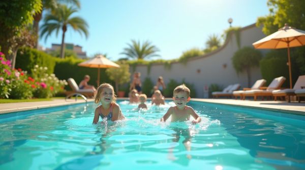 Fond plat ou fond incliné : quel choix pour une piscine familiale