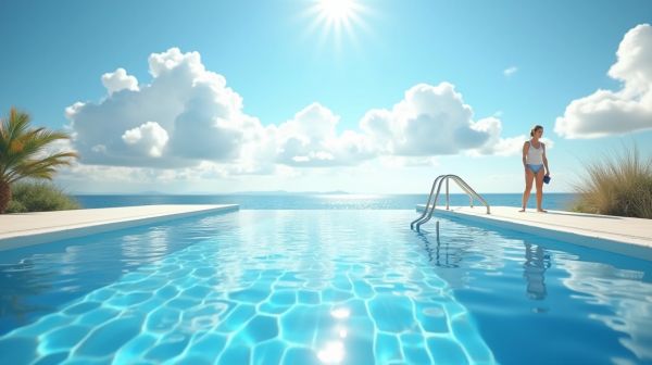 Fond plat ou fond incliné : quel choix pour une piscine familiale