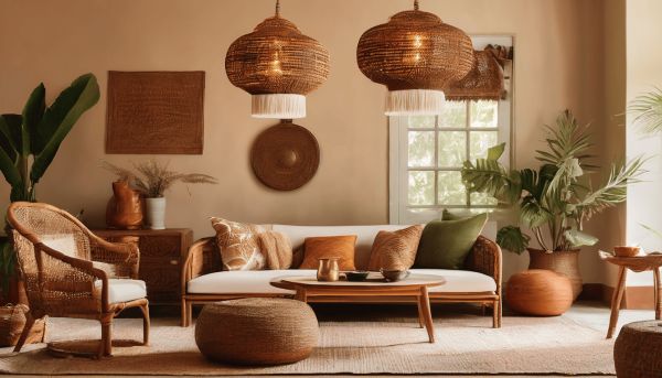 Transformez votre intérieur avec un abat jour bohème élégant